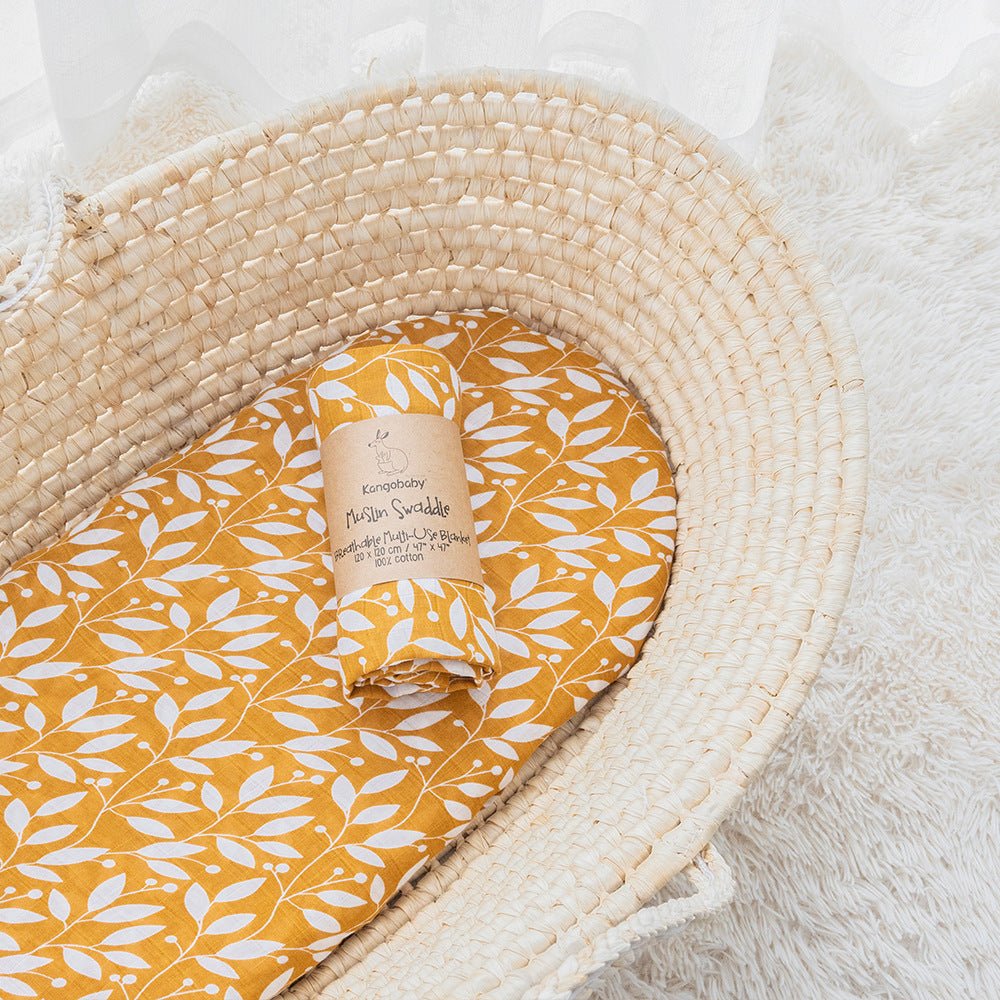 kangobaby-100-cotton-muslin-swaddlechildrensliving-simply-house-501840 Children's Kangobaby 100% Cotton Muslin Swaddle - Living Simply House