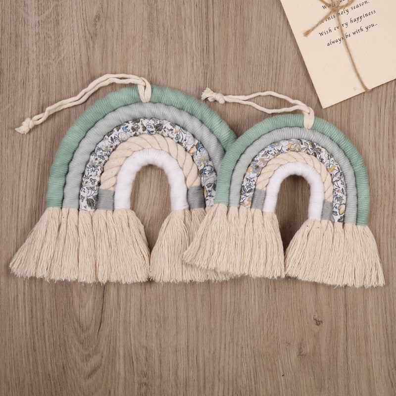 macrame-rainbow-wall-hanging-268374 Wall Decor Macrame Rainbow Wall Hanging - Living Simply House