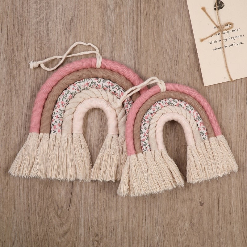 macrame-rainbow-wall-hanging-598708 Wall Decor Macrame Rainbow Wall Hanging - Living Simply House