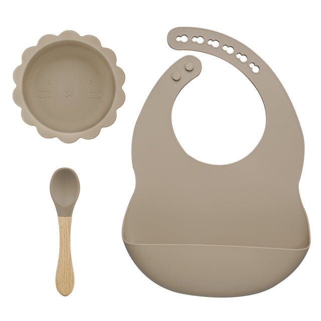 silicone-lion-tableware-and-bibchildrensliving-simply-house-236980 Children's Silicone Lion Tableware and Bib - Living Simply House