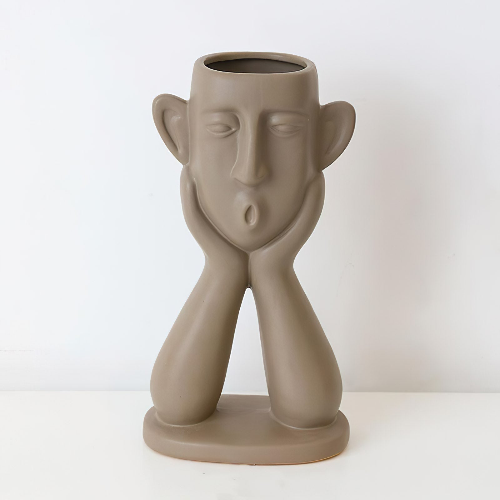 sleepy-face-vasesornamentalliving-simply-house-242933 Ornamental Sleepy Face Vases - Living Simply House