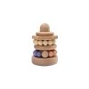 Children's Wooden Nordic Style Stacking Rings - Living Simply House